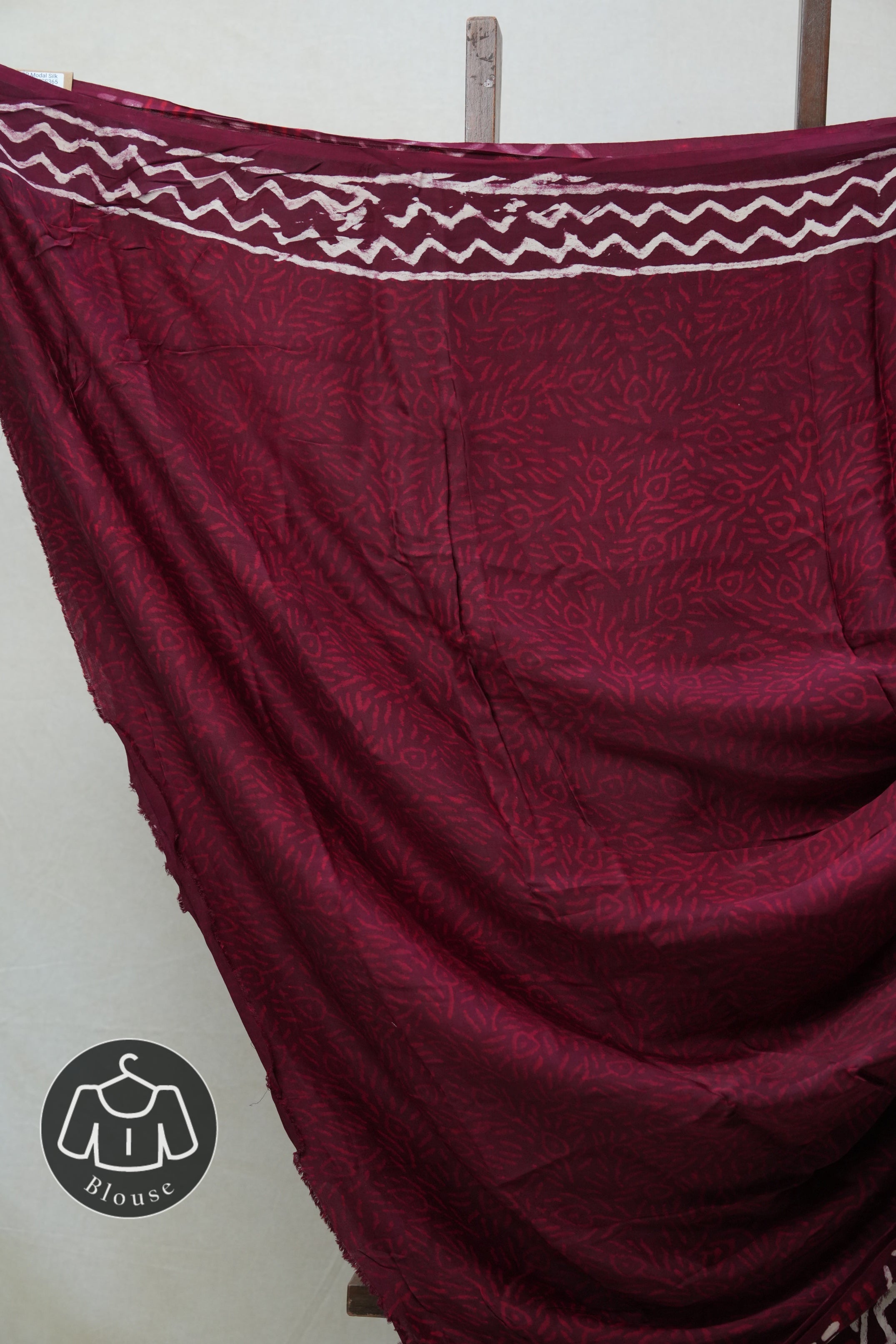 Plum HBP Modal Silk Saree - SRPOMSS365