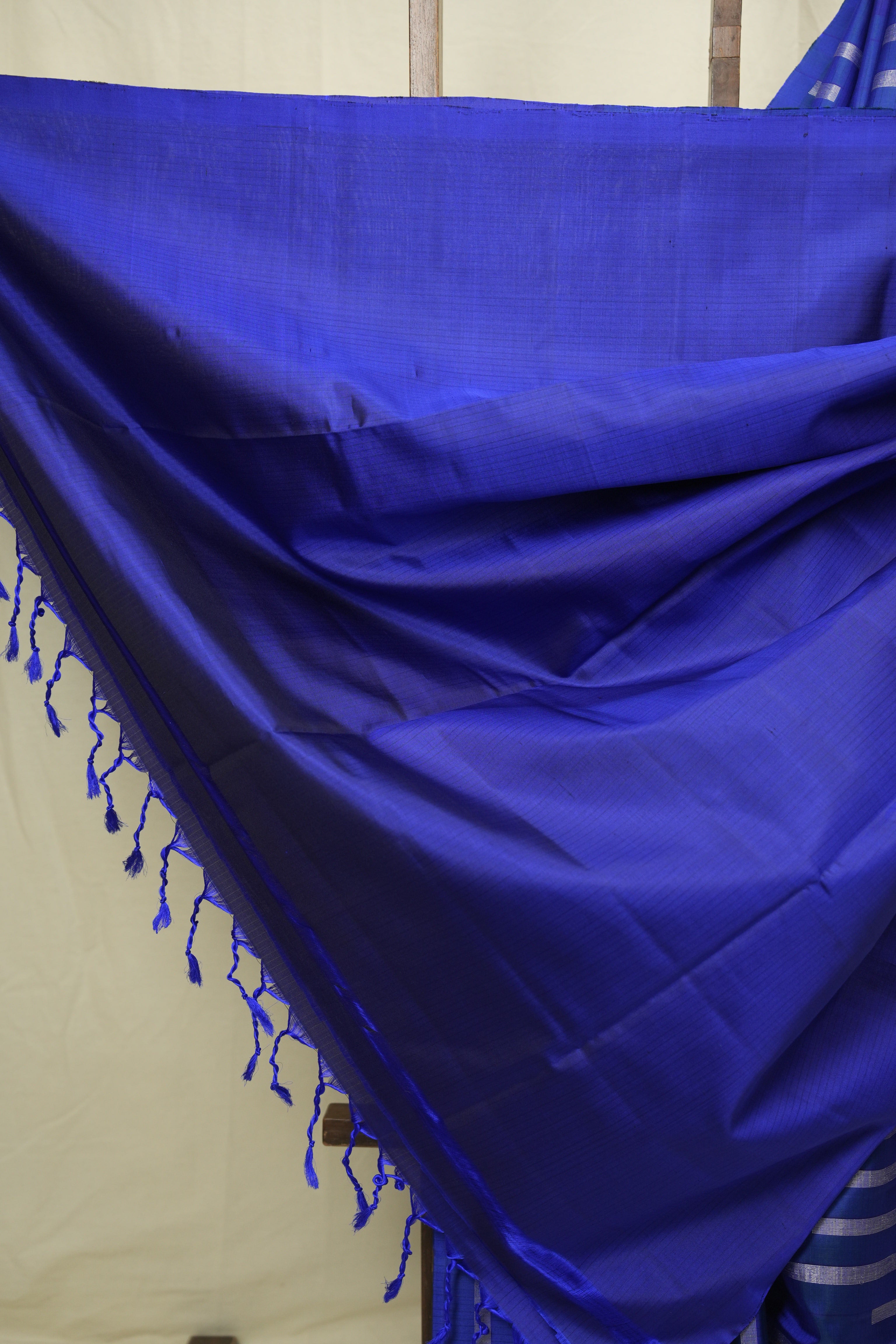Blue Soft Silk Saree - SRBSSS441