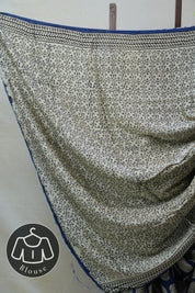 Blue HBP Modal Silk Saree - SRBMSS367