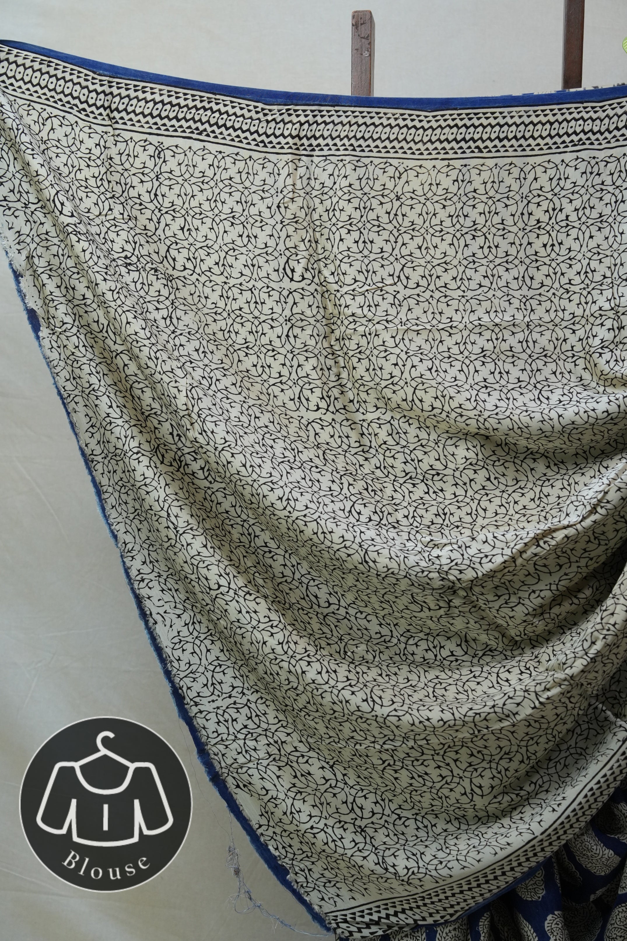 Blue HBP Modal Silk Saree - SRBMSS367