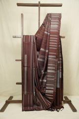 Coffee Brown Soft Silk Saree - SRCBSSS436