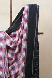 Multicolor Pochampalli Cotton Ikat Saree - SRMPCIS304