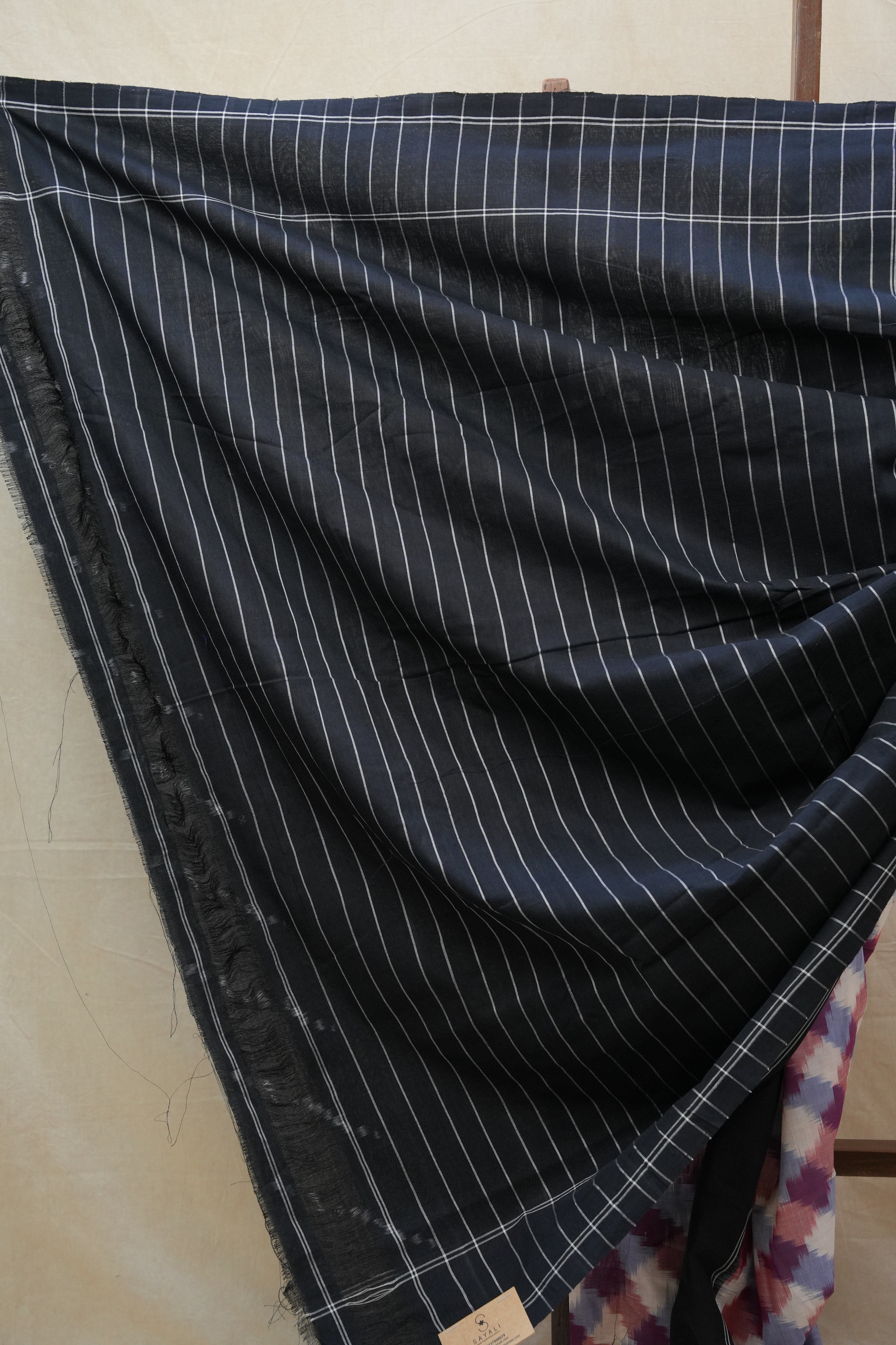 Multicolor Pochampalli Cotton Ikat Saree - SRMPCIS304