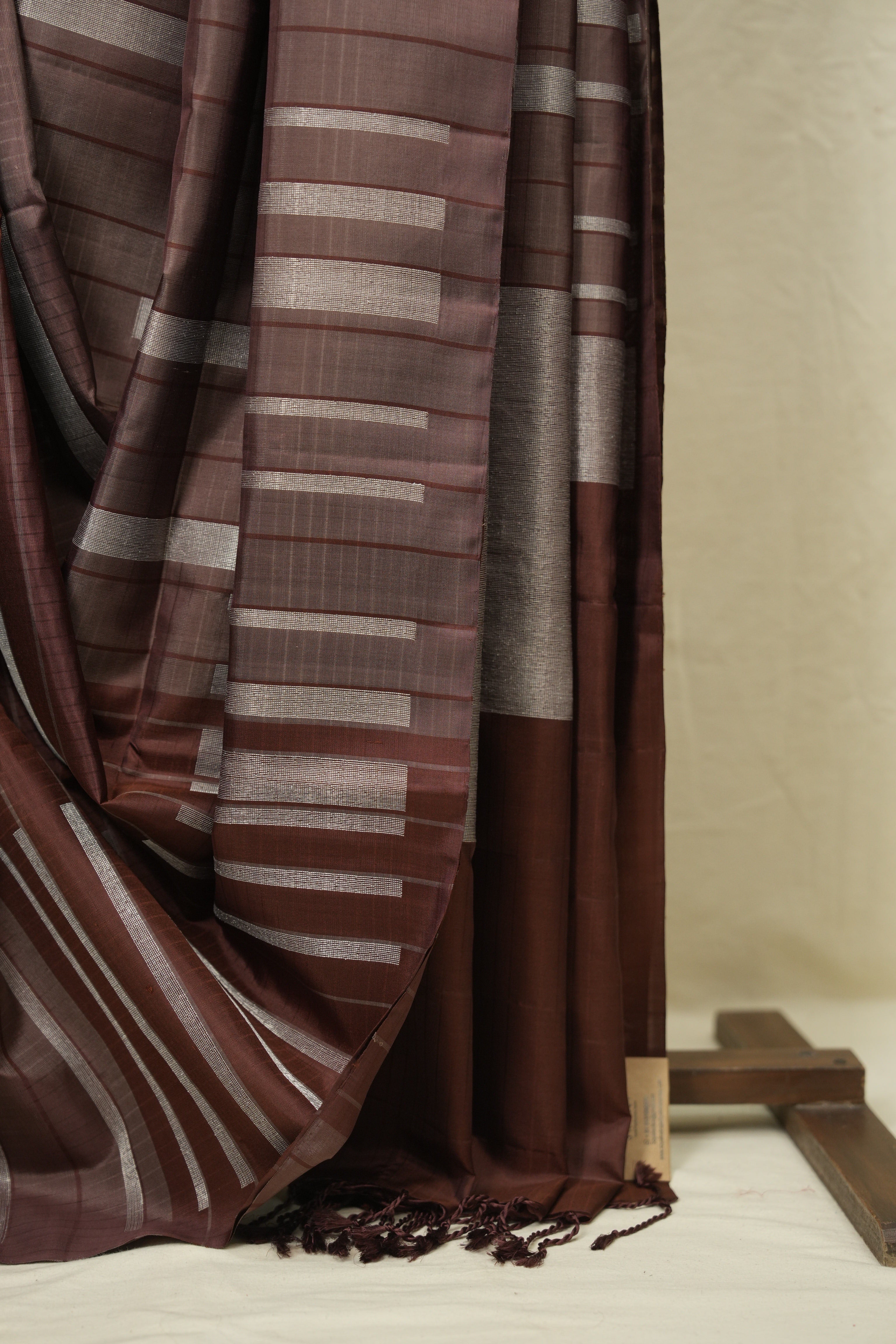 Coffee Brown Soft Silk Saree - SRCBSSS436