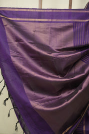 Purple Raw Silk Saree - SRPRSS1127