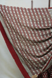 Red HBP Modal Silk Saree - SRRMSS370