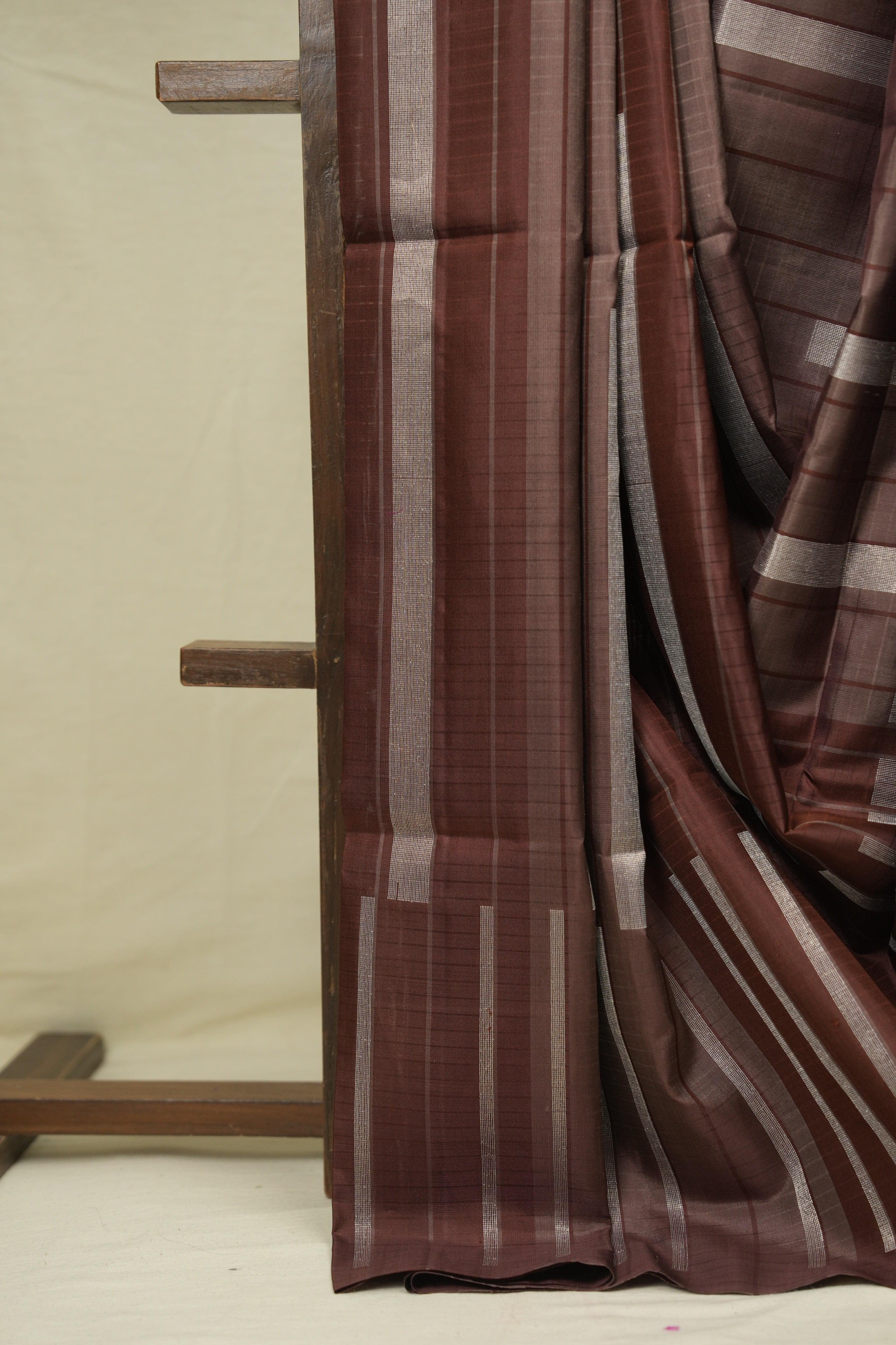 Coffee Brown Soft Silk Saree - SRCBSSS436