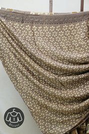 Beige HBP Modal Silk Saree - SRBMSS368