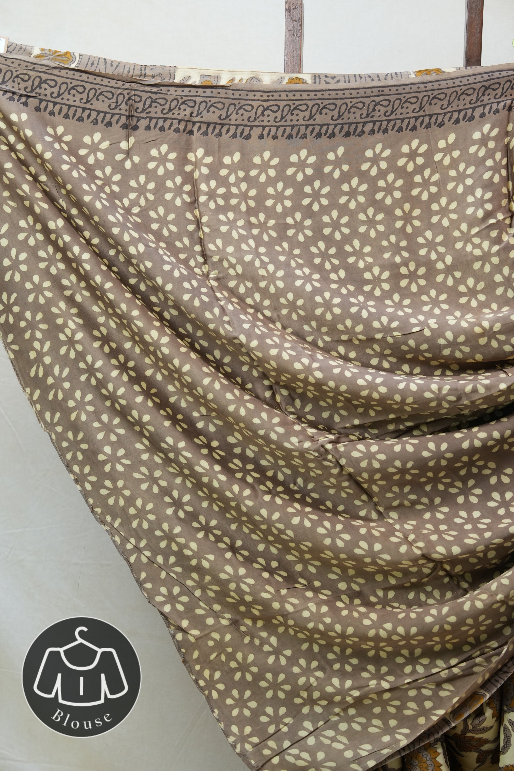 Beige HBP Modal Silk Saree - SRBMSS368