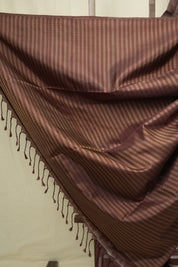 Coffee Brown Soft Silk Saree - SRCBSSS436