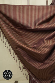 Coffee Brown Soft Silk Saree - SRCBSSS436