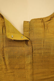 Golden Raw Silk Blouse - SRGRSB19