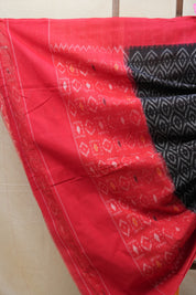 Yellow Pochampalli Cotton Ikat Saree - SRYPCIS525