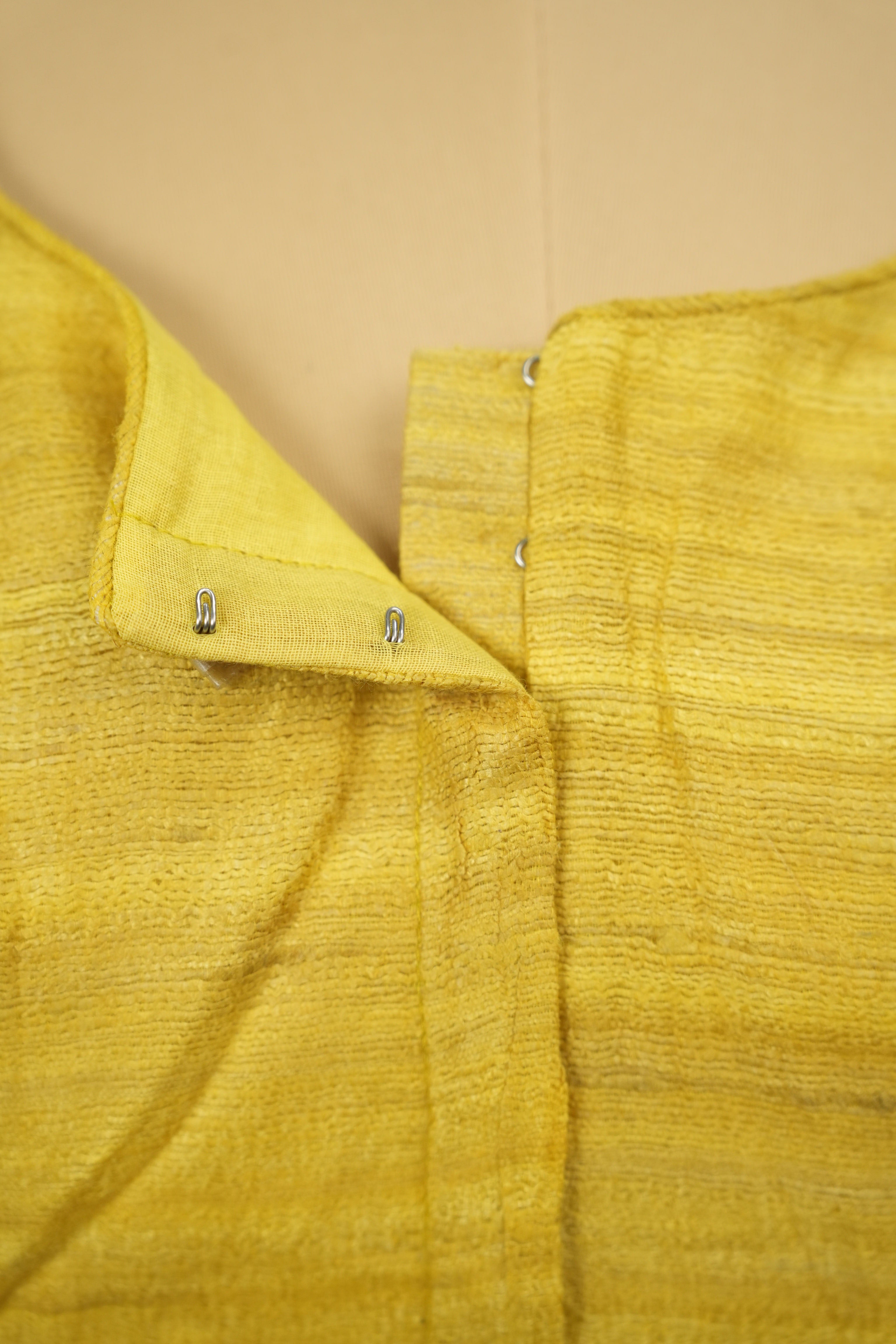Yellow Raw Silk Blouse - SRYRSB20