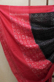 Green Pochampalli Cotton Ikat Saree - SRGPCIS524