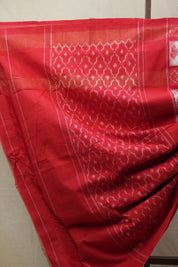 Pink Pochampalli Cotton Ikat Saree - SRPPCIS523