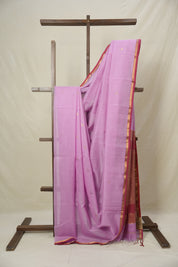 Lilac Pink Maheshwari Saree - SRLPMS999