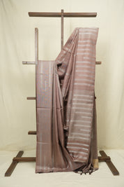 Coco Brown Soft Silk Saree - SRCBSSS435