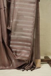 Coco Brown Soft Silk Saree - SRCBSSS435