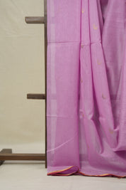 Lilac Pink Maheshwari Saree - SRLPMS999