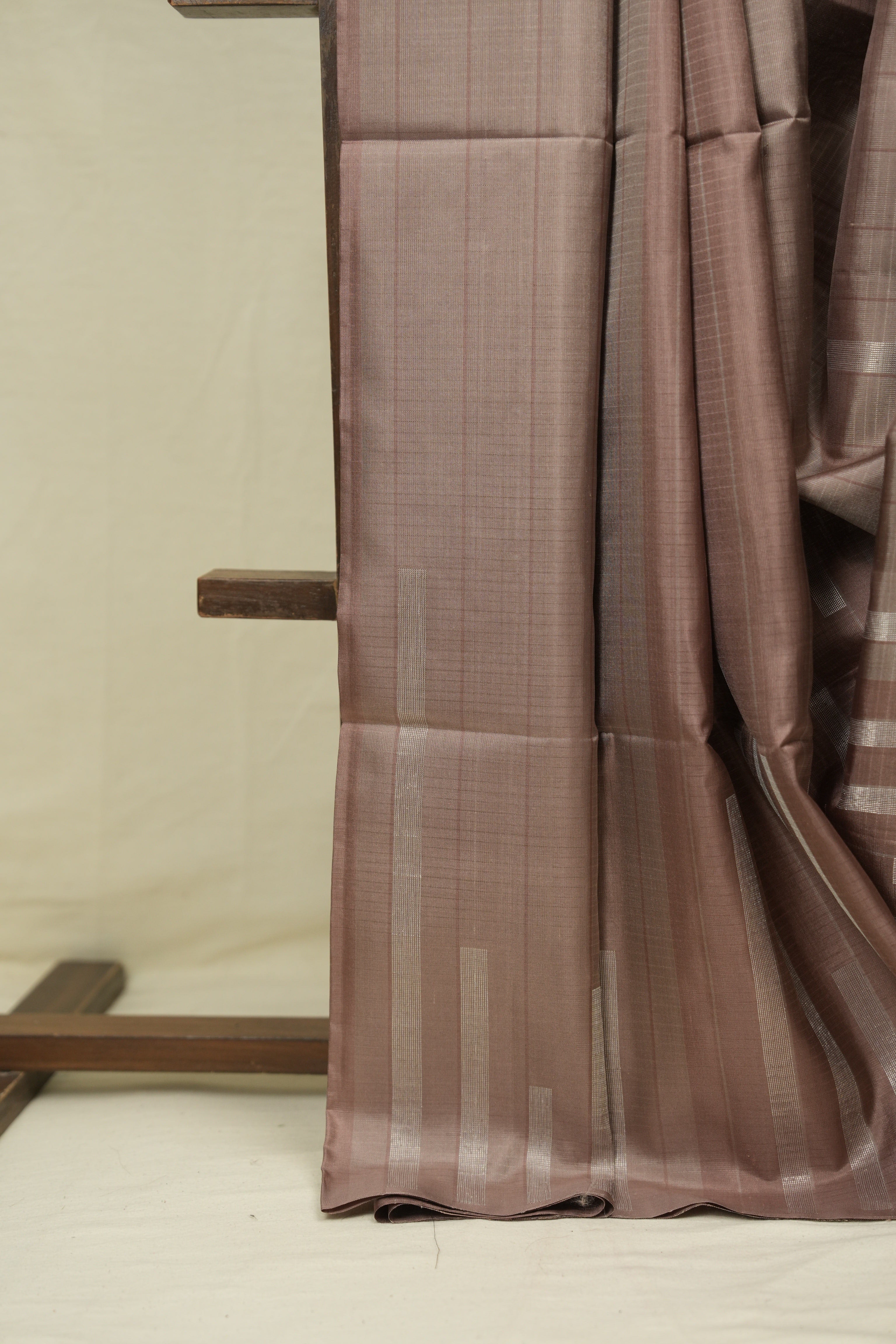 Coco Brown Soft Silk Saree - SRCBSSS435