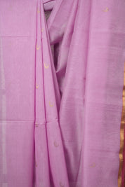 Lilac Pink Maheshwari Saree - SRLPMS999
