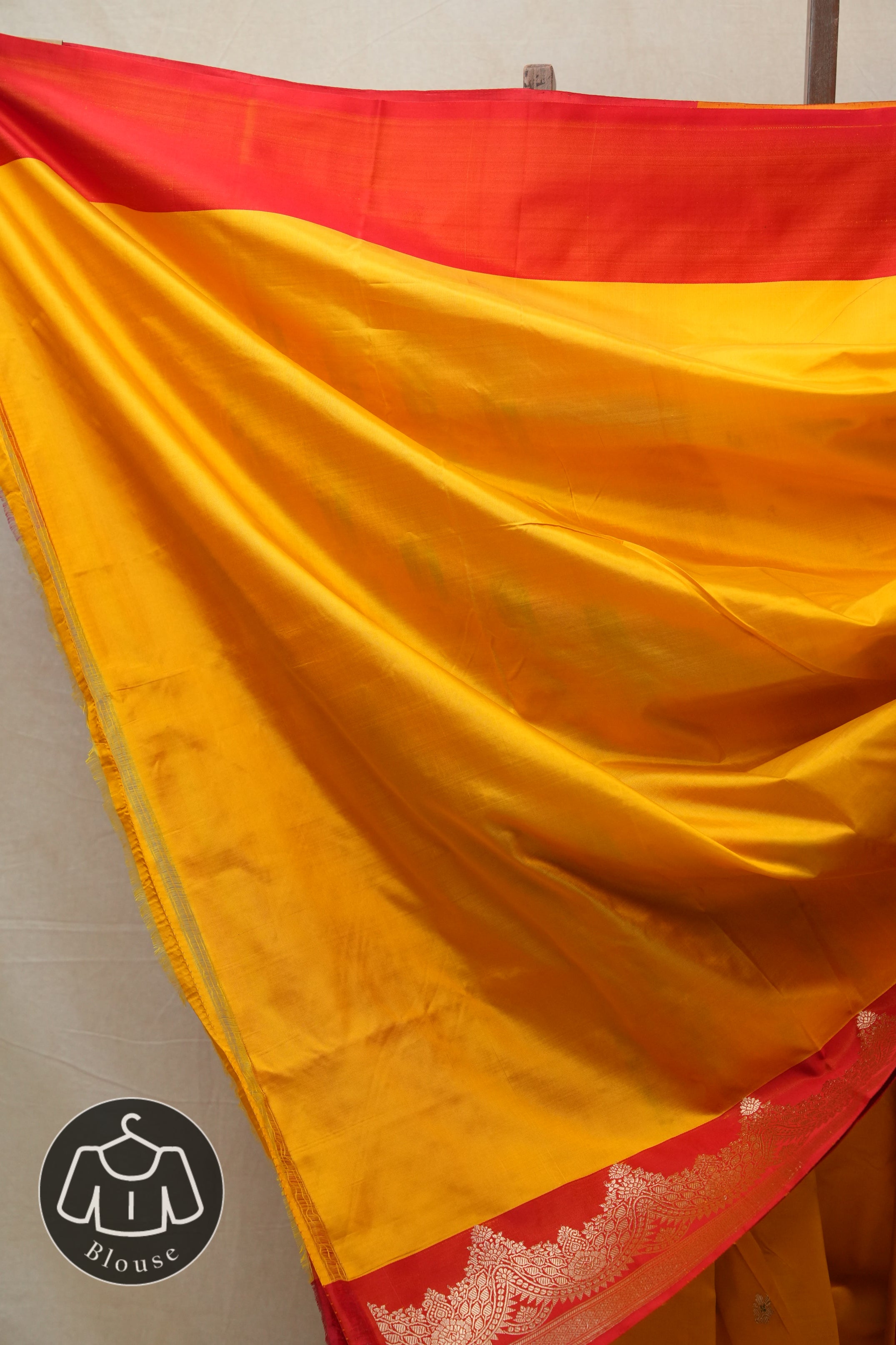 Yellow Banarasi Silk Saree - SRYSS729