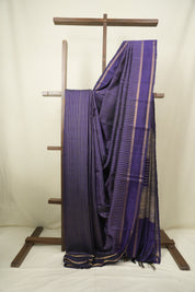 Purple Raw Silk Saree - SRPRSS1131