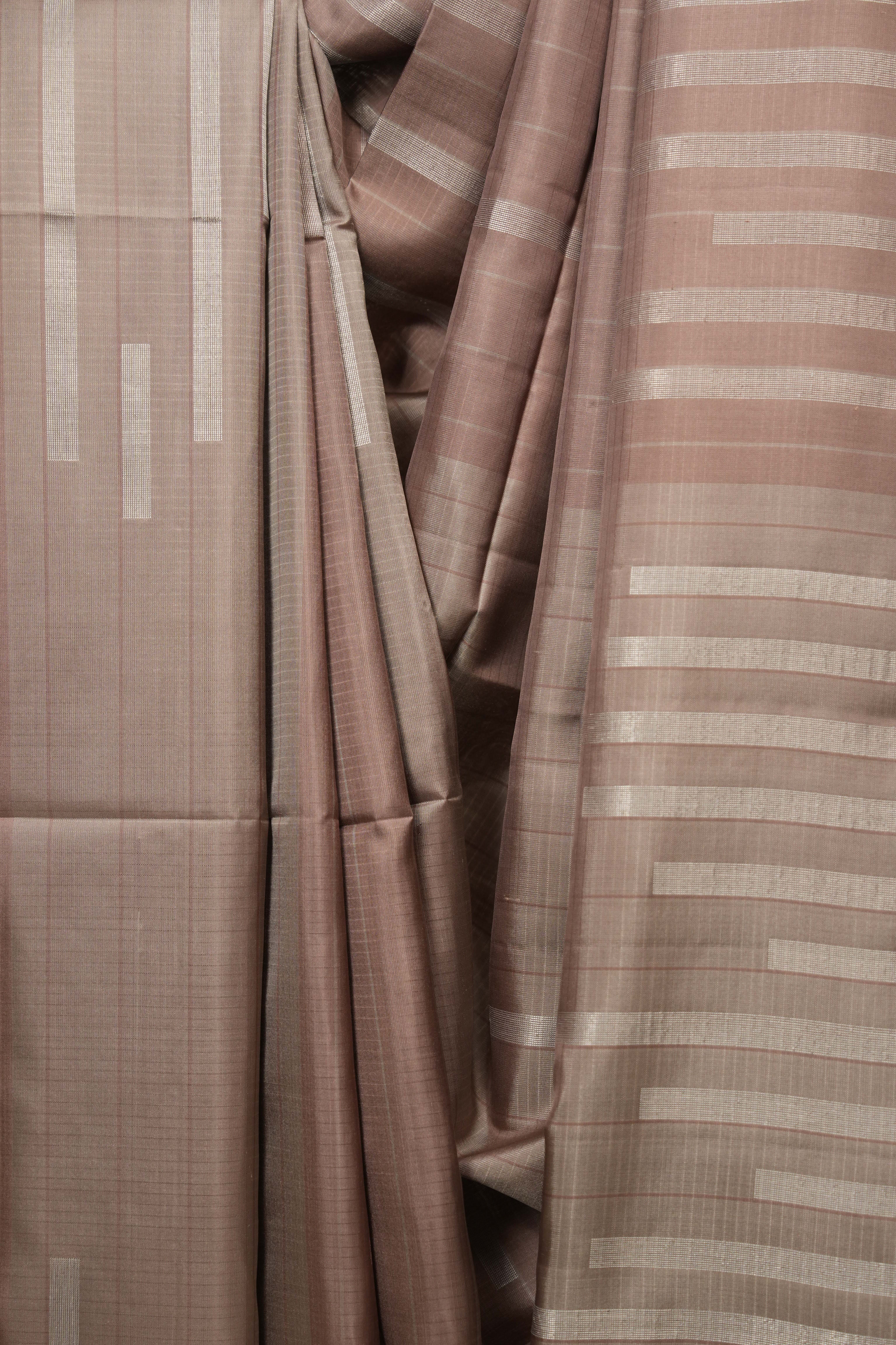 Coco Brown Soft Silk Saree - SRCBSSS435