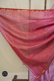 Lilac Pink Maheshwari Saree - SRLPMS999