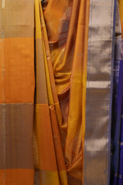 Orange Maheshwari Saree - SROMS181-PI