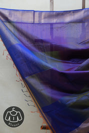 Orange Maheshwari Saree - SROMS181-PI