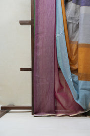 Multicolor Maheshwari Tissue Saree - SRMMTS539