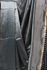 Grey Maheshwari Tissue Saree - SRGMTS404