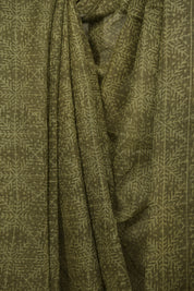 Moss Green Kota Doria Saree - SRMGKDS306