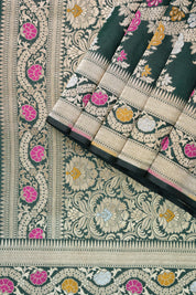 Vanarambha Banarasi Silk Saree - Saavari - SSVBSS28