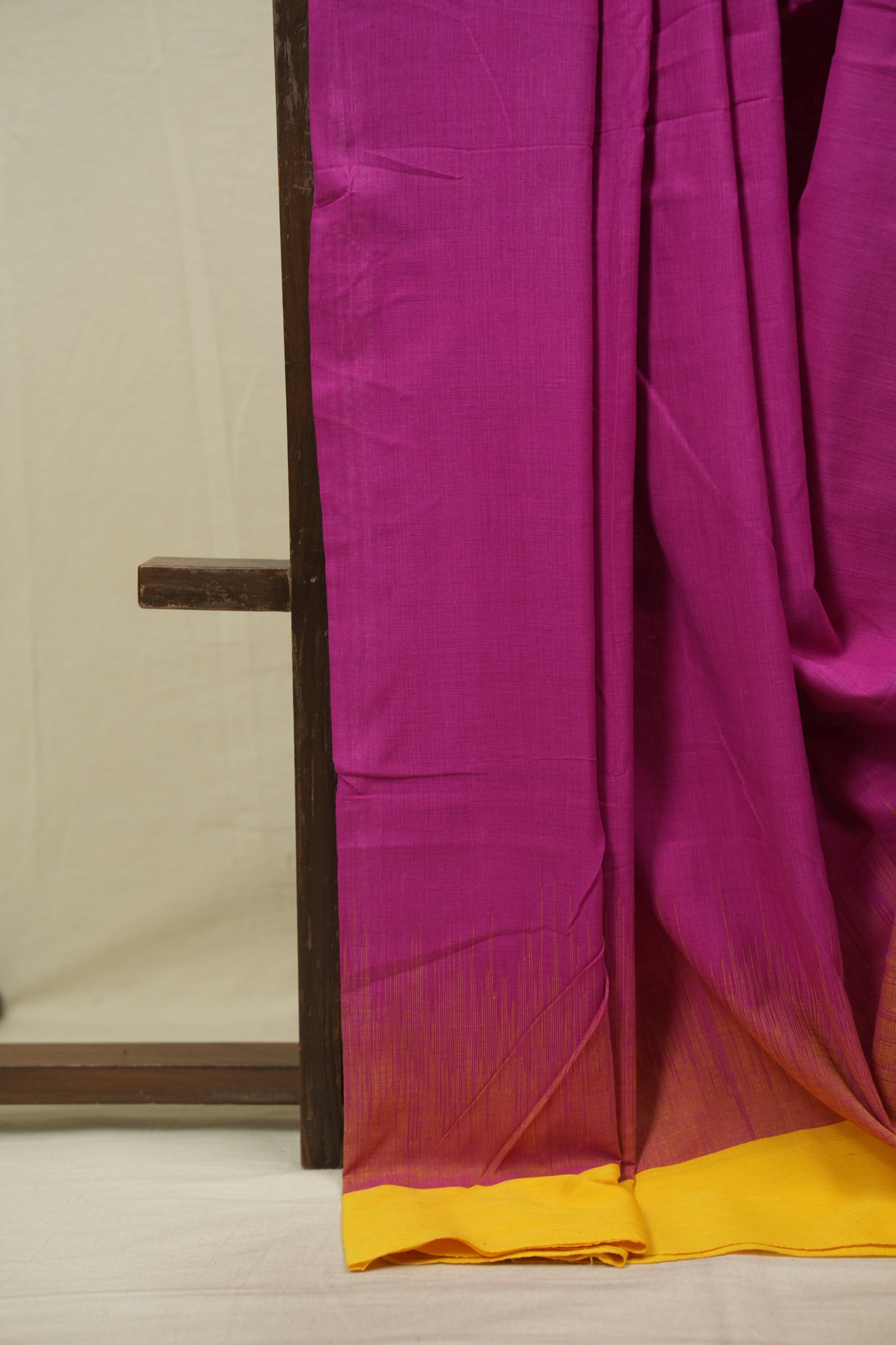 Pink Bengal Cotton Saree - SRPBCS177