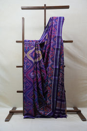 Purple Rajkot Patola Silk Saree - SRPRPSS406