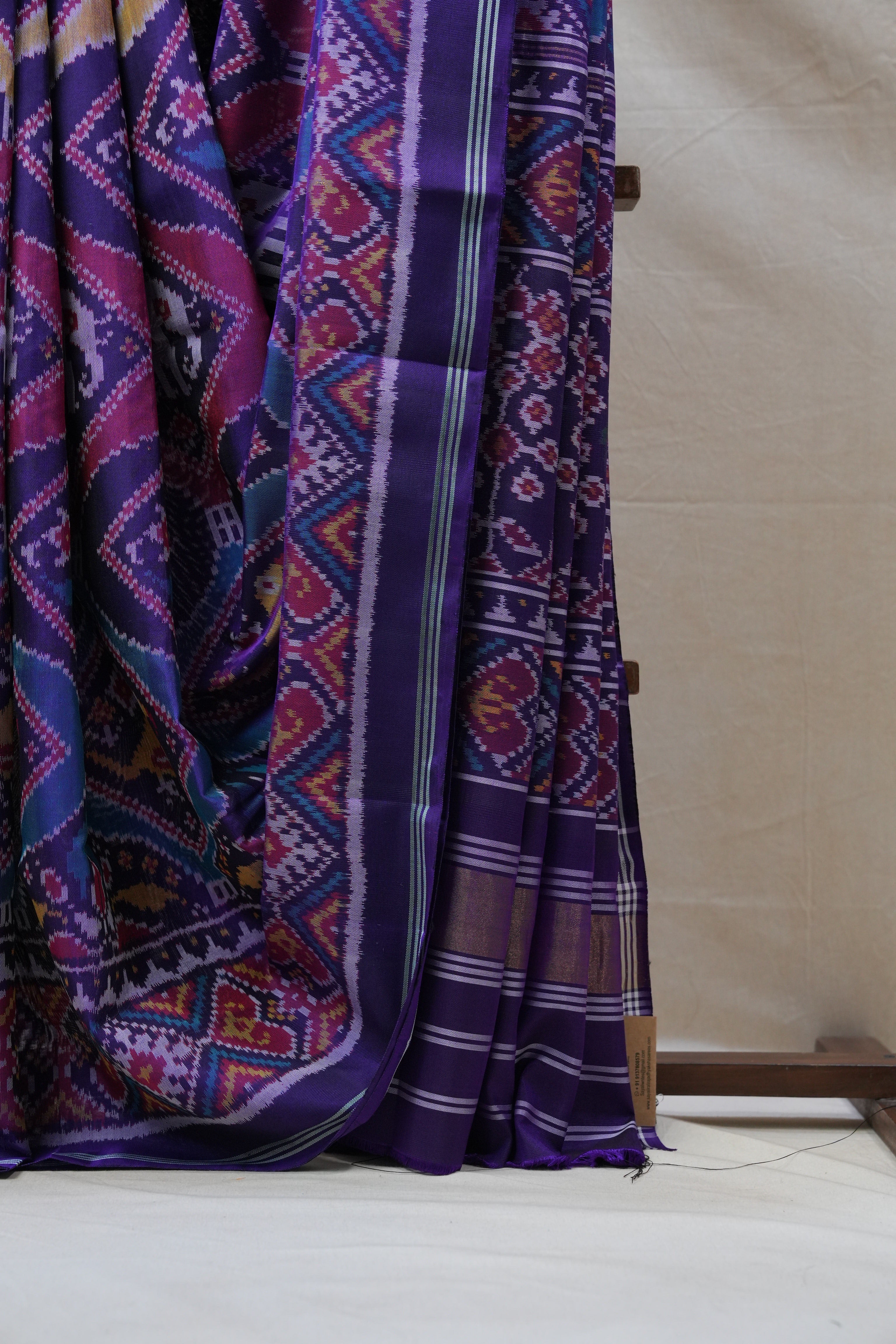 Purple Rajkot Patola Silk Saree - SRPRPSS406