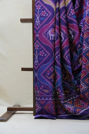 Purple Rajkot Patola Silk Saree - SRPRPSS406