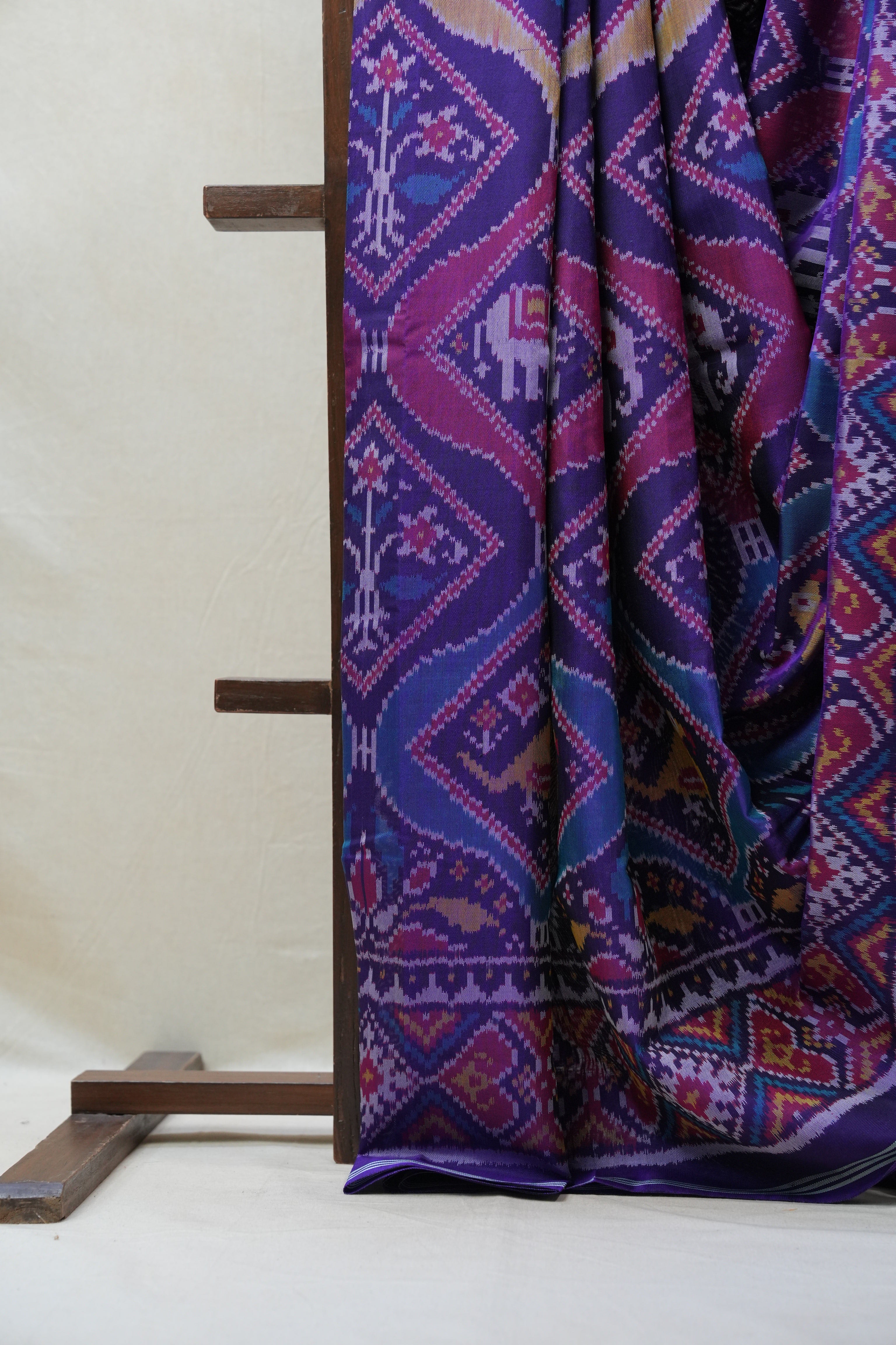 Purple Rajkot Patola Silk Saree - SRPRPSS406