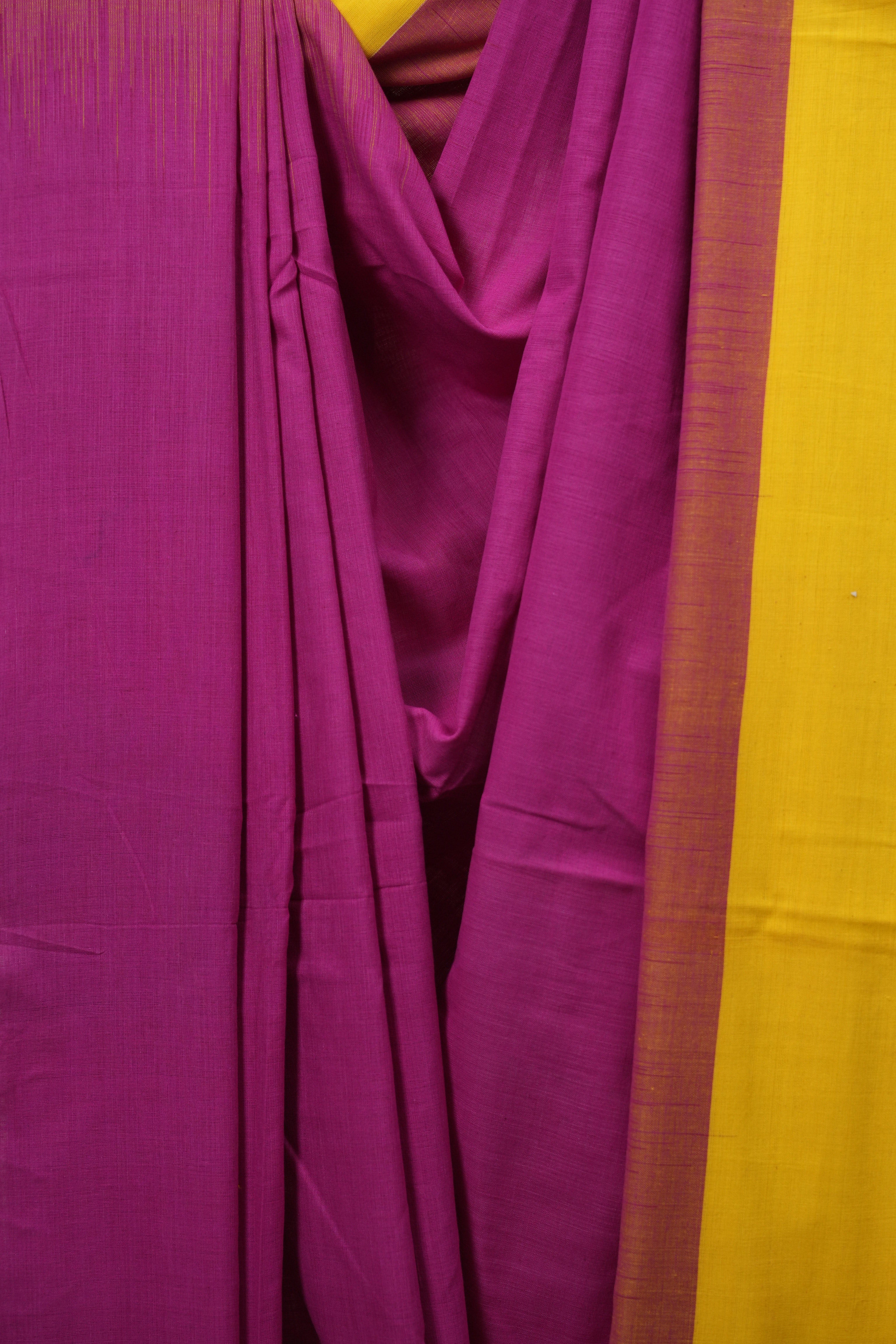 Pink Bengal Cotton Saree - SRPBCS177