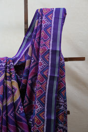 Purple Rajkot Patola Silk Saree - SRPRPSS406