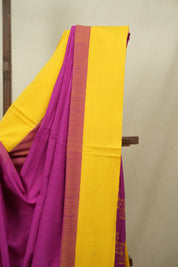 Pink Bengal Cotton Saree - SRPBCS177