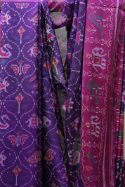 Purple Rajkot Patola Silk Saree - SRPRPSS408