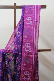 Purple Rajkot Patola Silk Saree - SRPRPSS408