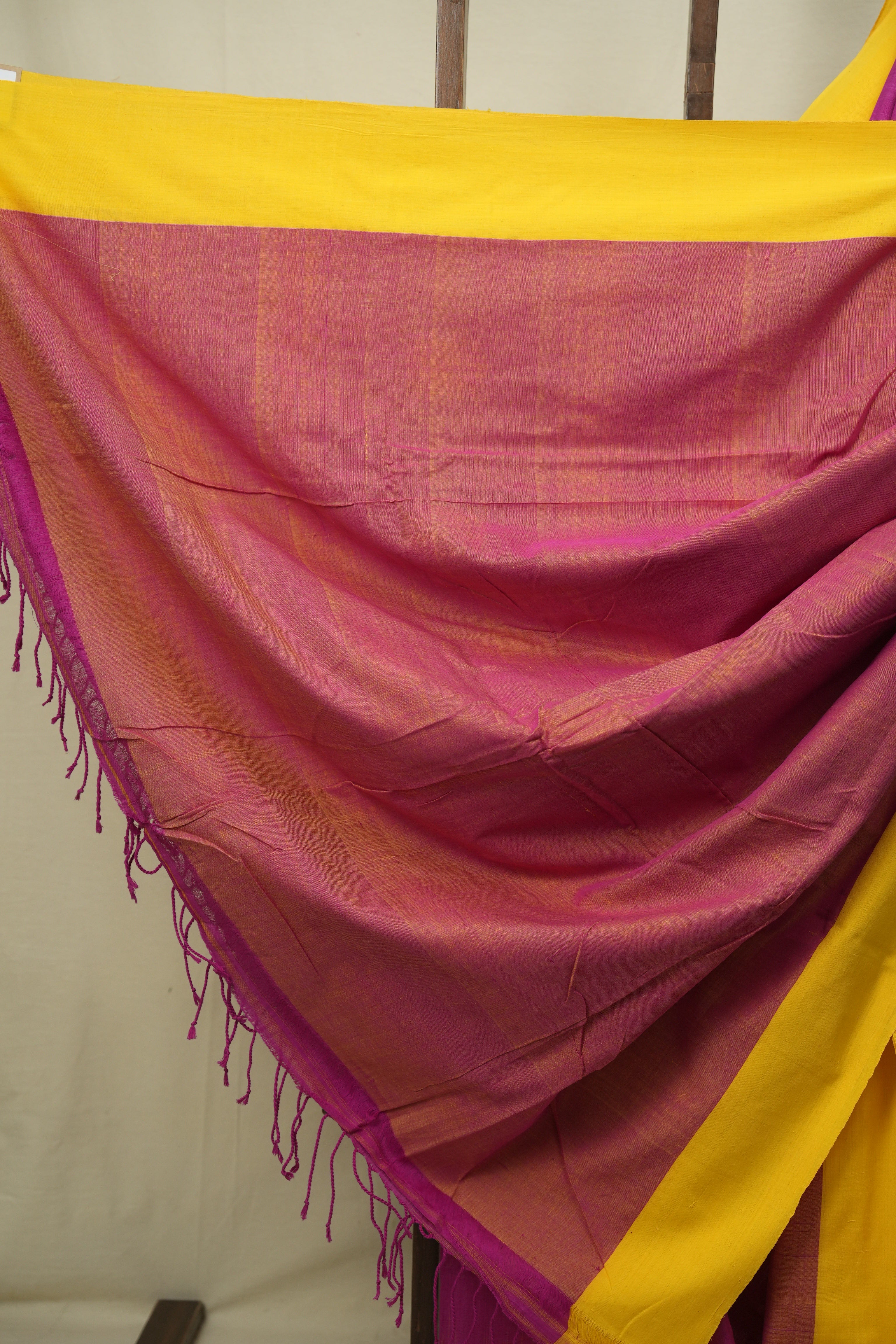 Pink Bengal Cotton Saree - SRPBCS177