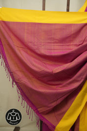 Pink Bengal Cotton Saree - SRPBCS177