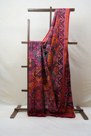 Multicolor Rajkot Patola Silk Saree - SRMRPSS413