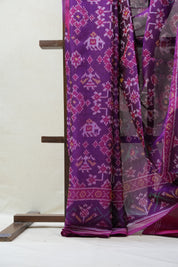 Purple Rajkot Patola Silk Saree - SRPRPSS392